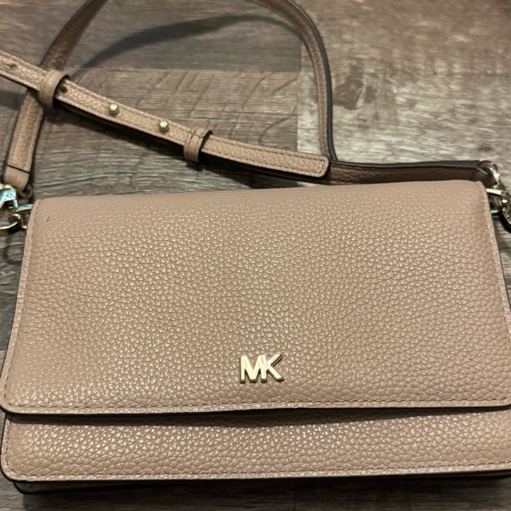 Michael Kors Leather Crossbody Bag